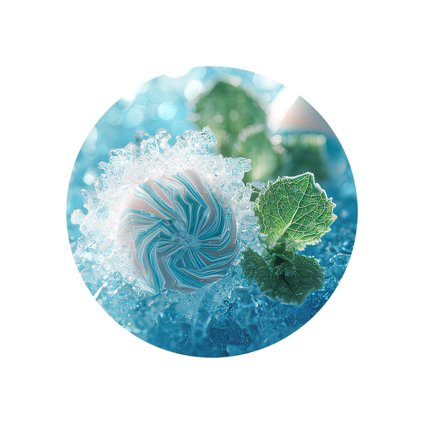 Menthol Rac. (crystals)