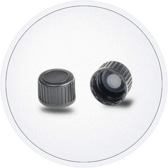 DIN 18 Caps with Sealing Disc